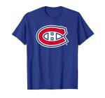 Montreal Canadiens Icon Royal Blue Officially Licensed T-Shirt, Men, Royal Blue, 3X-Large