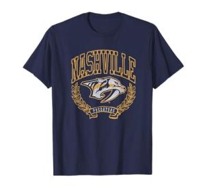 Nashville Predators Vintage Victory Navy Officially Licensed T-Shirt