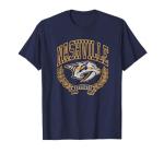 Nashville Predators Vintage Victory Navy Officially Licensed T-Shirt