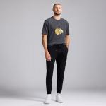 GAME 7 x NHL Men's Officially Licensed Graphic Short Sleeve Lightweight Classic Crew Neck Cotton T-Shirt Black