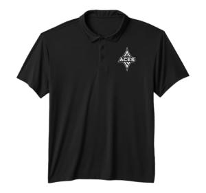 WNBA Las Vegas Aces Logo Performance Polo Shirt