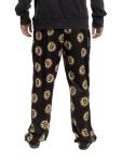 Calhoun NHL Surf & Skate Men's Scatter Print Team Logo Pajama Pants (XX-Large, Boston Bruins)