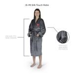 Northwest NHL Florida Panthers Transfer Patch Silk Touch Bath Robe, Large/X-Large, Charcoal Logo