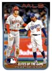 2024 TOPPS #138 MOOKIE BETTS- SHOHEI OHTANI CHECKLIST MAJOR LEAGUE BASEBALL BASEBALL OFFICIAL TRADING CARD OF MLB