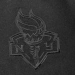 Pro Standard WOMENS WNBA NEW YORK LIBERTY CLASSIC 3BK VARSITY JACKET JET BLACK M