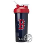 BlenderBottle Shaker Bottle Pro Series Perfect for Protein Shakes and Pre Workout, 28-Ounce, Red/Blue (Boston Red Sox)