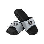 FOCO Las Vegas Raiders NFL Mens Foam Sport Slide - XL