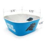 YouTheFan NFL Carolina Panthers Large Party Bowl