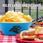 YouTheFan NFL Carolina Panthers Large Party Bowl