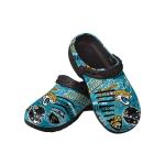 FOCO Jacksonville Jaguars NFL Mens Historic Print Clog with Strap - S