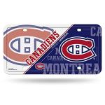 Rico Industries NHL Hockey Montreal Canadiens Split Metal Tag