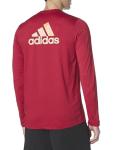 Adidas Men's Atlanta United FC Local Pop Long Sleeve Pre-Game T-Shirt, Team Victory Red, Small