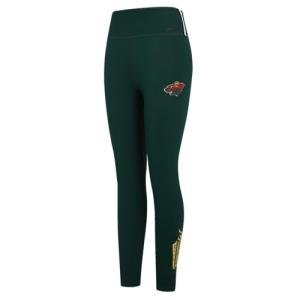 Pro Standard Womens NHL Minnesota Wild Classic Chenille Legging Forest Green M