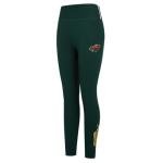 Pro Standard Womens NHL Minnesota Wild Classic Chenille Legging Forest Green M