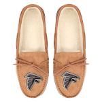 FOCO Atlanta Falcons NFL Mens Team Logo Moccasin Slippers - XL