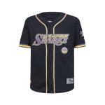 Pro Standard Big Boys WNBA Los Angeles Sparks MESH Button Down MESH TOP Black/Purple M