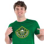 Holloway WNBA Seattle Storm All-Pro Tee - Lightweight Basketball Shirt, Perfect for Athletes & Sports Fan, Multi, Large