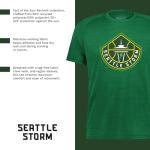 Holloway WNBA Seattle Storm All-Pro Tee - Lightweight Basketball Shirt, Perfect for Athletes & Sports Fan, Multi, Large