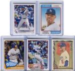 Freddie Freeman Los Angeles Dodgers Assorted Baseball Cards 5 Card Lot