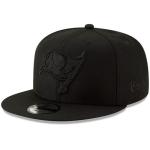 New Era NFL 9FIFTY Black On Black Adjustable Snapback Hat Cap One Size Fits All (US, Alpha, One Size, Tampa Bay Buccaneers)