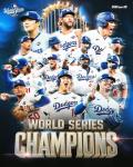 SPORTSPHOTOSUSA 2025 Los Angeles Dodgers World Series Champions 8x10 Team Photo Composite