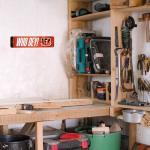 Rico Industries NFL Football Cincinnati Bengals Metal Street Sign 4" x 15" Home Décor - Bedroom - Office - Man Cave