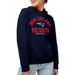 Junk Food Clothing x NFL - New England Patriots - Classic Team Logo - Unisex Adult Pullover Fleece Hoodie for Men and Women - Size Large