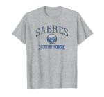 Buffalo Sabres Vintage Hockey Gray NHL Officially Licensed T-Shirt
