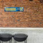 Rico Industries NFL Los Angeles Chargers 16-inch Plastic Street Sign Décor 3.75 x 16-