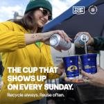 Top Cup NFL Los Angeles Rams 20 oz Reusable Aluminum Cups 20 Count | Officially Licensed, Durable, Reusable & Recyclable, Made in USA