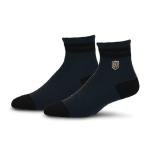 For Bare Feet NHL VEGAS GOLDEN KNIGHTS Cozy Two Stripe Quarter Sock Team Color OSFM