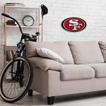 Rico Industries NFL Football San Francisco 49ers Primary Shape Cut Pennant - Home and Living Room Décor - Soft Felt EZ to Hang