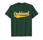 Oakland - Throwback Design - Classic T-Shirt
