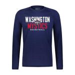 Holloway WNBA Washington Mystics All-Pro Long Sleeve Tee - Moisture-Wicking Athletic Shirt, Basketball Fan Gear, Multi, Small
