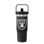 Las Vegas Raiders NFL 30 oz Straw Tumbler