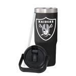 Las Vegas Raiders NFL 30 oz Straw Tumbler