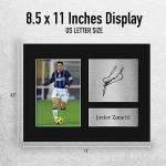 HWC Trading Javier Zanetti Inter Milan Gifts Printed Signed Autograph Picture for Football Fans and Supporters - US Letter Size