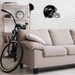 Rico Industries NFL Football Baltimore Ravens Helmet Shape Cut Pennant - Home and Living Room Décor - Soft Felt EZ to Hang