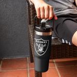 Las Vegas Raiders NFL 30 oz Straw Tumbler