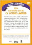 2002 Topps #715 Randy Johnson CY NM-MT Arizona Diamondbacks Baseball MLB