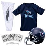 Franklin Sports NFL Titans Deluxe Uniform Set - Small