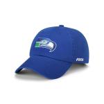 FOCO Seattle Seahawks NFL Retro Logo Casual Cap - Royal