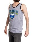 Calhoun NHL Surf & Skate Mens Gradient Print Contrast Trim Tank Top (Buffalo Sabres, Large)