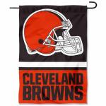 Cleveland Browns Logo Double Sided Garden Banner Flag