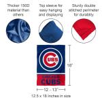 Chicago Baseball Double Sided Garden Flag