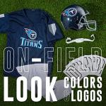 Franklin Sports NFL Titans Deluxe Uniform Set - Small