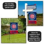 Chicago Baseball Double Sided Garden Flag
