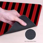 Head Case Designs Officially Licensed AC Milan Home 2024/25 Crest Kit 23.62 x 11.81 x 0.12 inches (600 x 300 mm) - L Gaming Office Desk PC Keyboard Mouse Mat Pad