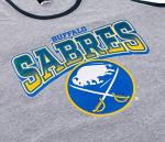 Calhoun NHL Surf & Skate Mens Gradient Print Contrast Trim Tank Top (Buffalo Sabres, Large)
