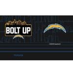 Tervis Traveler NFL Los Angeles Chargers - Slogan Triple Insulated Tumbler Travel Cup Keeps Drinks Cold & Hot, 20oz, Stainless Steel